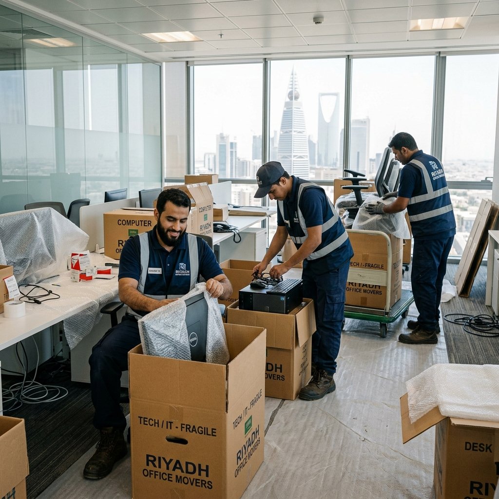 خدمة نقل مكاتب وشركات بالرياض